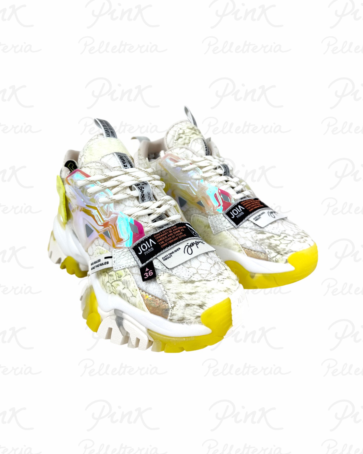 JOIA PARIS Legion Sneaker Woman W2001025 Space Yellow.