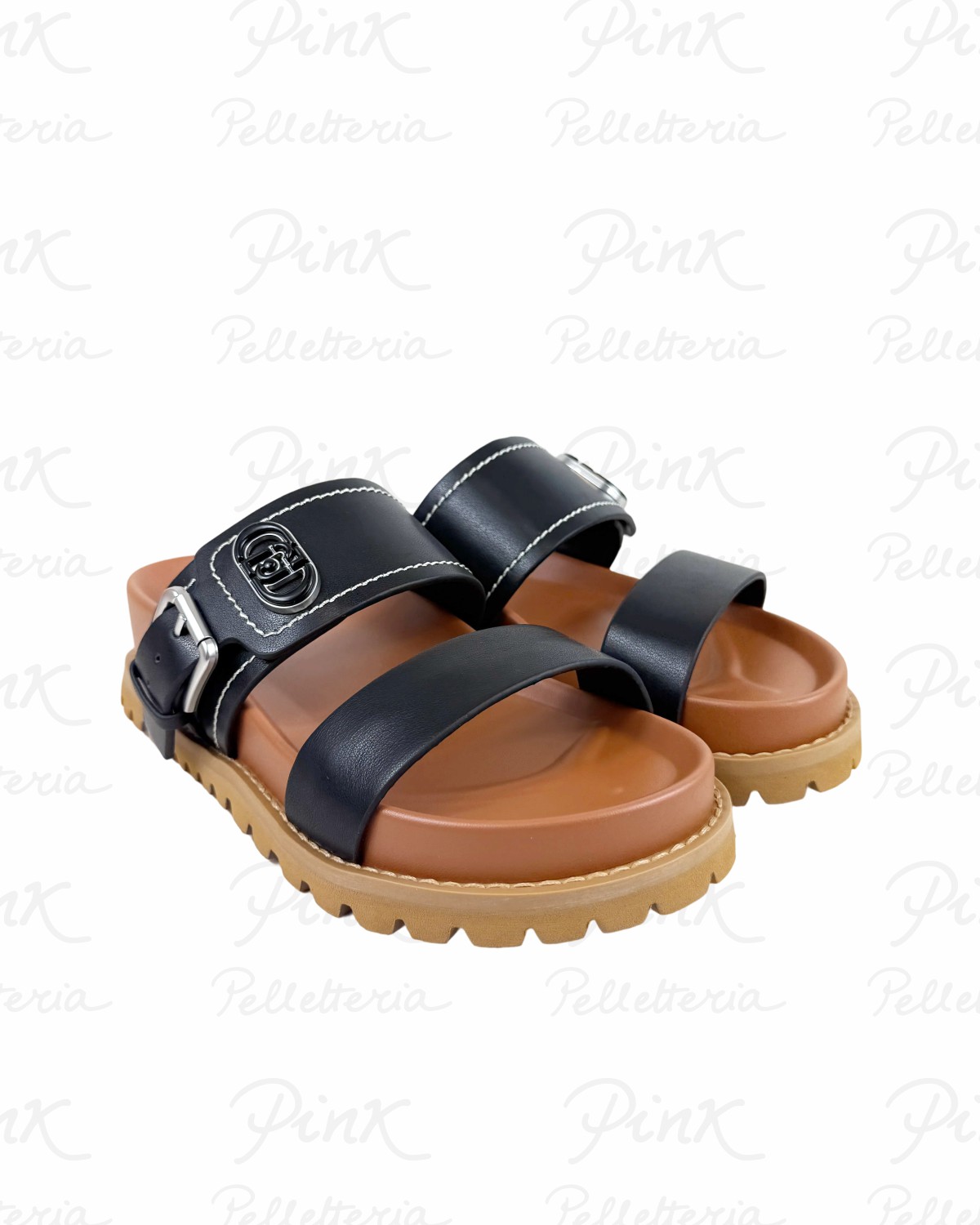 LIU JO Livia 02 Sandal Calf SA6109P010222222 Black.