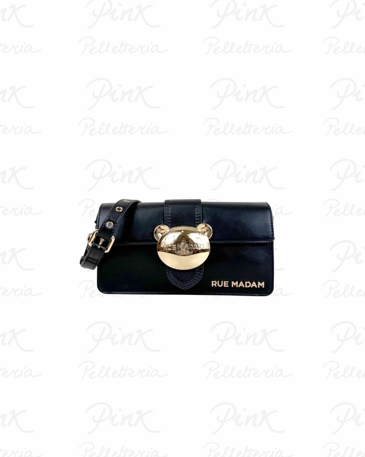 RUE MADAM PARIS Teddy It-Bag Soft 1573 Black
