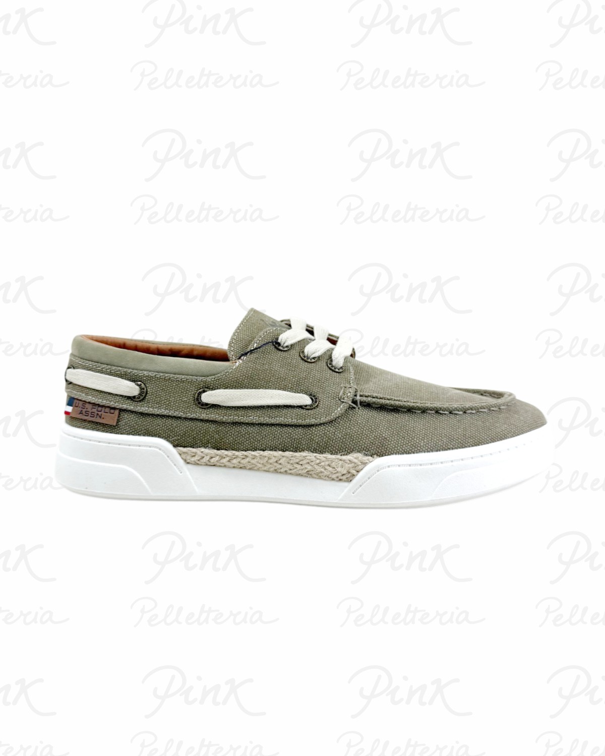 U.S. POLO ASSN. Mocassino Man ALONSO002M6C1 MIL010 Militari.