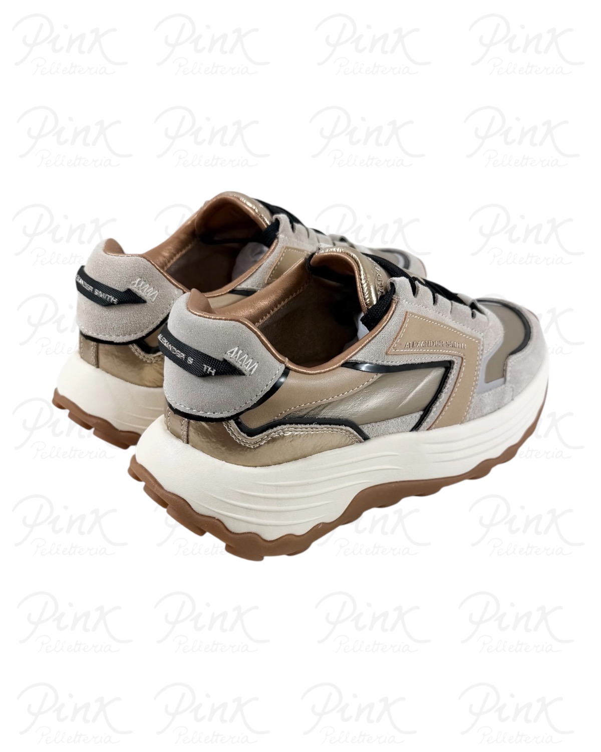 ALEXANDER SMITH Windsor Woman Sneaker ASBEWSW-2197-CMG Camel Gold - immagine 4