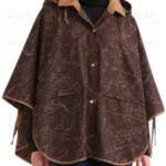 ALVIERO MARTINI PRIMA CLASSE Mantella Poncho Impermeabile 930-E Marrone