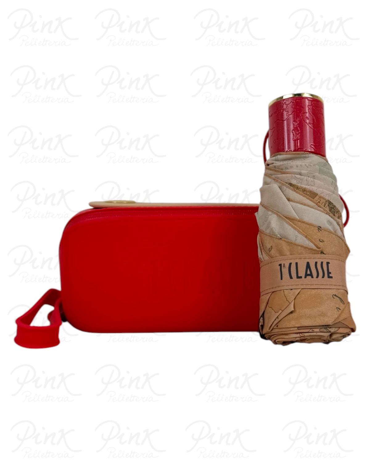 ALVIERO MARTINI PRIMA CLASSE Ombrello Supermini 1004-C Rosso