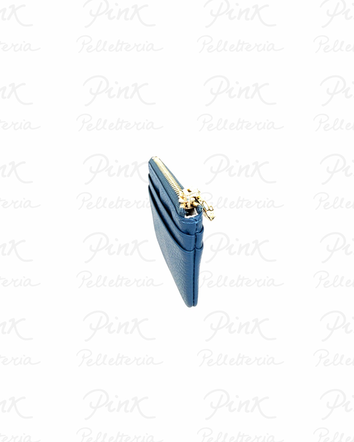 COCCINELLE C-Me Softy P.Carte Piatto in Pelle E2TBM173901-B27 Deep Blue
