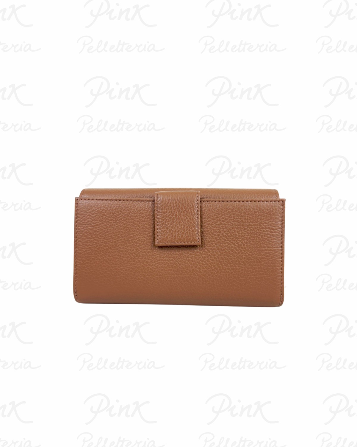 COCCINELLE Metallic Soft Portafoglio Doppio in Pelle E2MW5118501-W11 Cognac