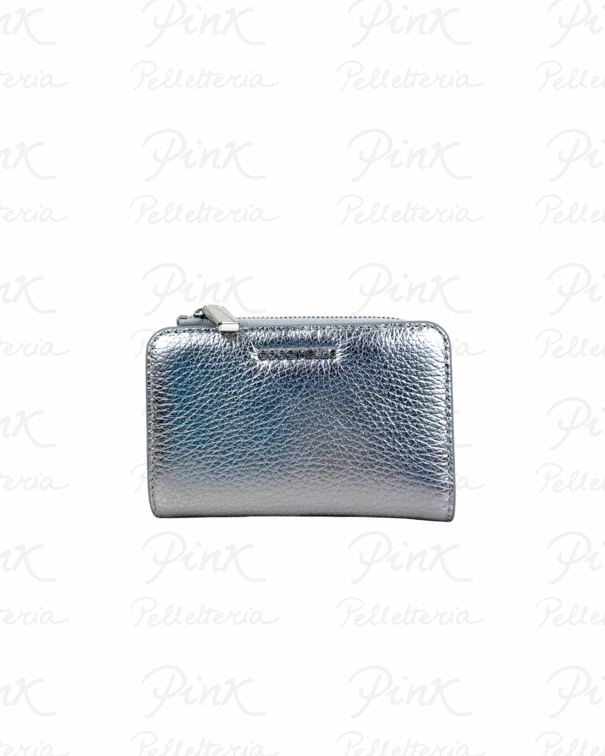 COCCINELLE Metallic Soft Portafoglio Piccolo E2MW511D101-Y43 Steel
