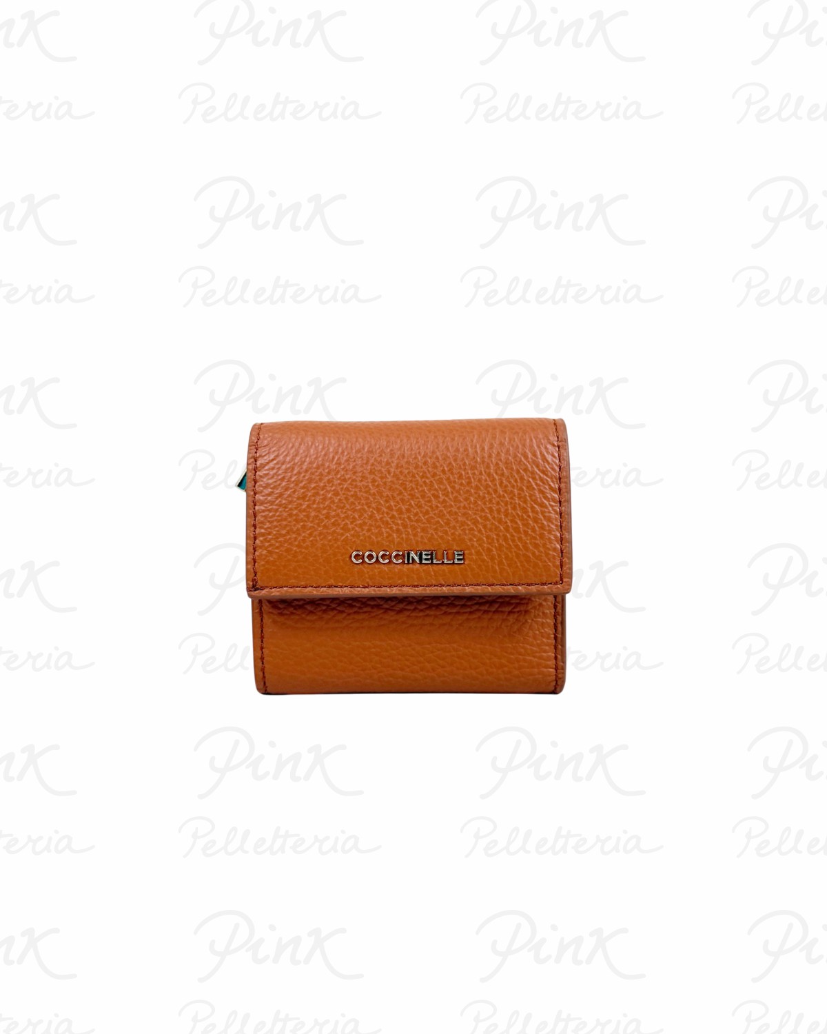COCCINELLE Metallic Soft Portafoglio in Pelle E2MW511B801-R41 Crab