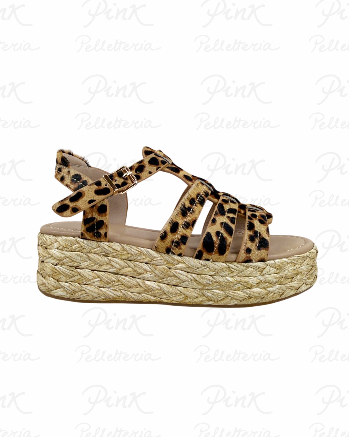EMANUELLE VEE Sandalo Leo 461M-202-11-P177 Leo Beige.