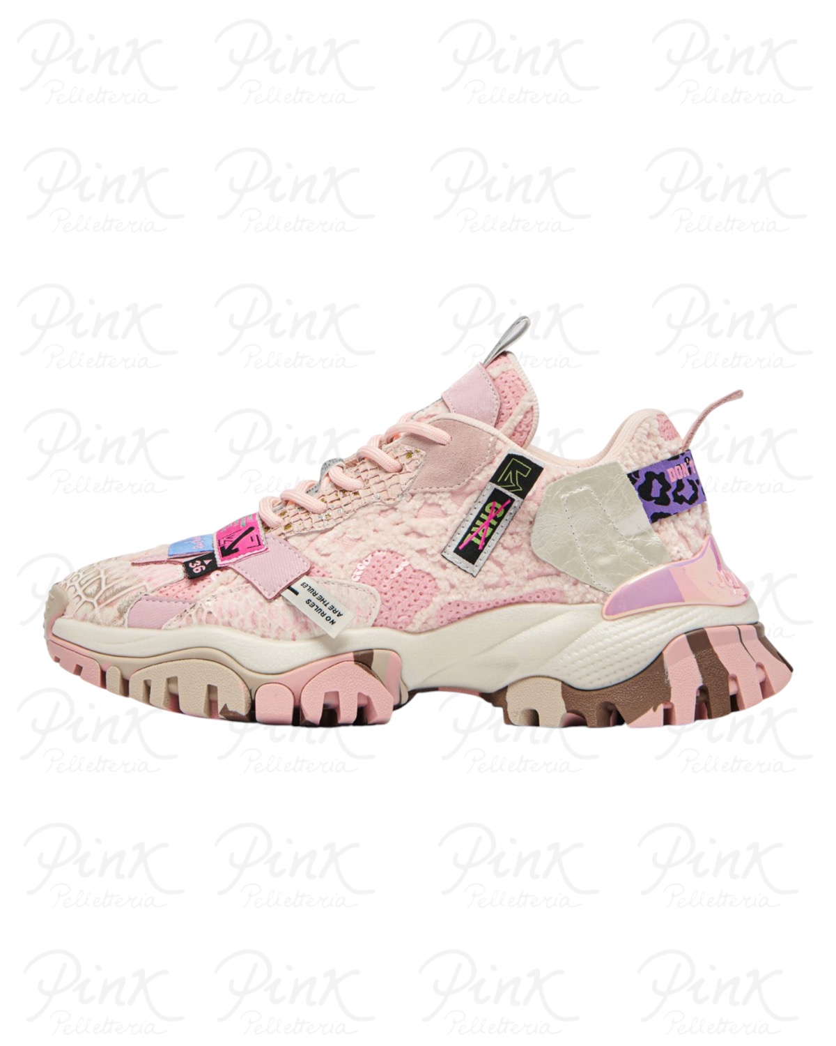 JOIA PARIS Label Woman Sneaker 202602W114 Pink