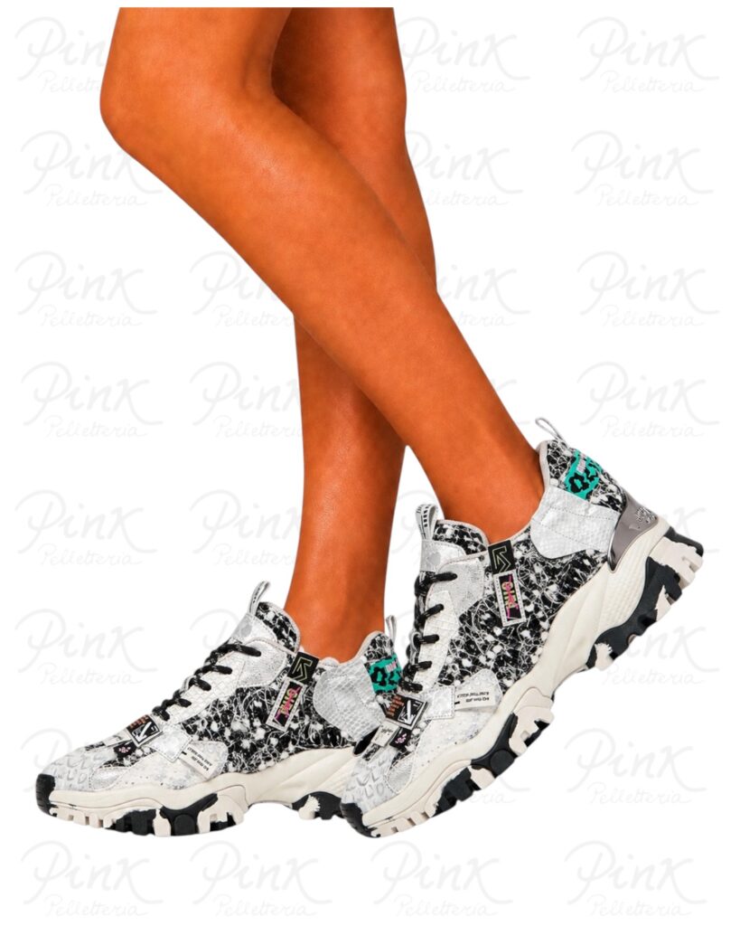 JOIA PARIS Label Woman Sneaker 202602W116 Black/White