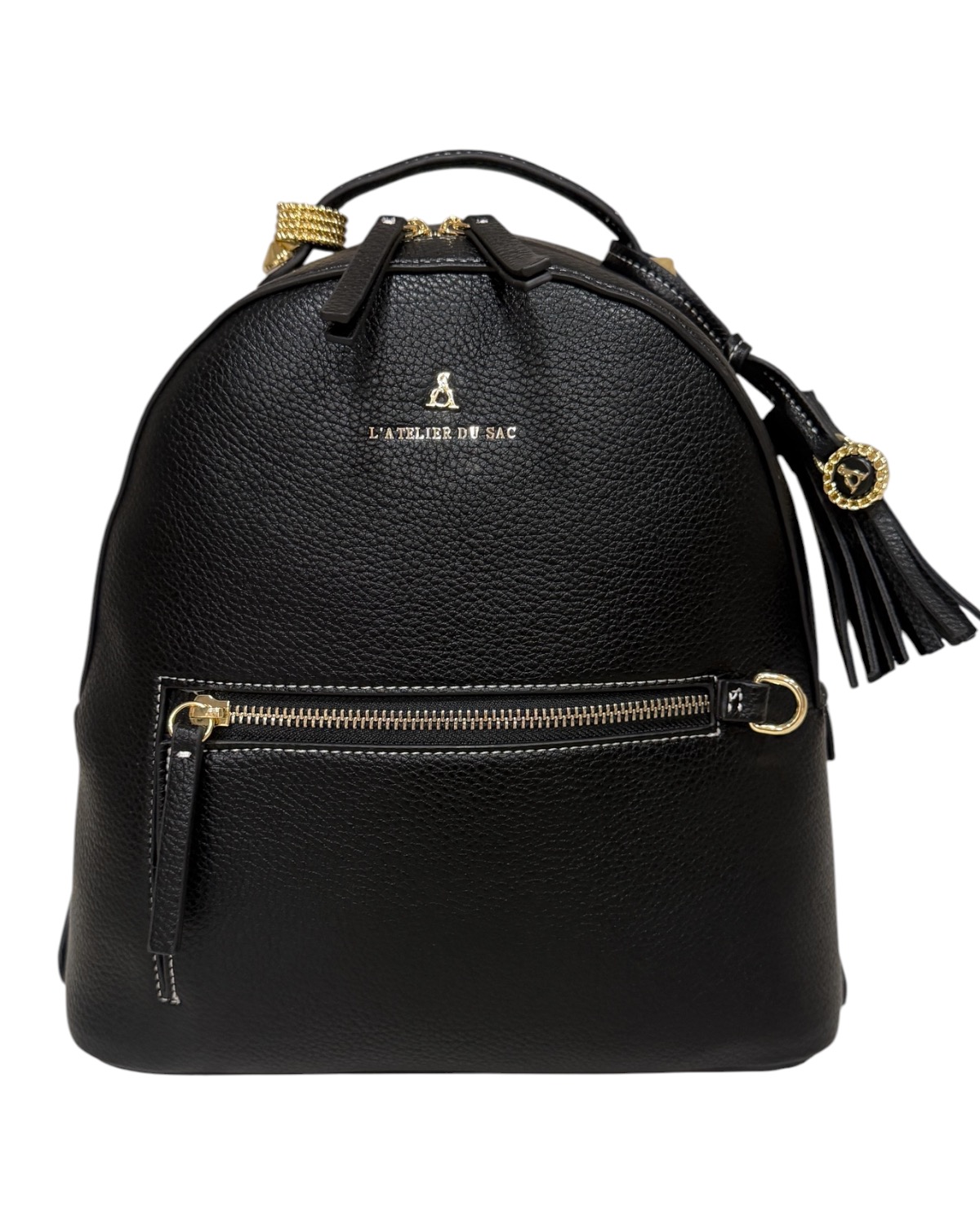 L'ATELIER DU SAC Chamonix Backpack Noel 20518-CHA-W6B Black