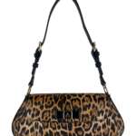 L'ATELIER DU SAC La Douce Shoulder Bag Amie 20603-DOU-W6M Leopard