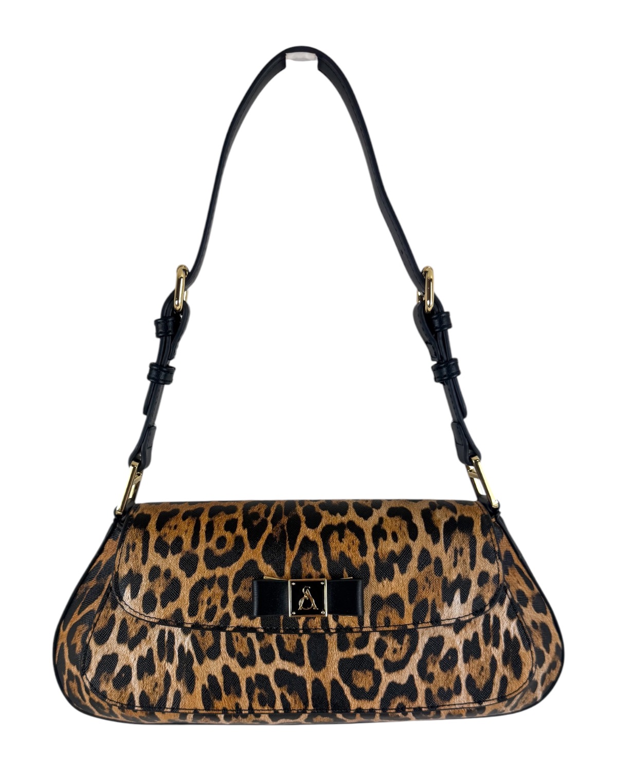 L'ATELIER DU SAC La Douce Shoulder Bag Amie 20603-DOU-W6M Leopard