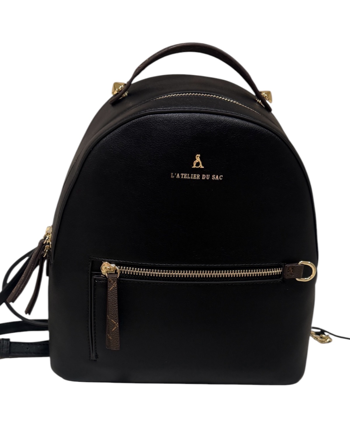 L'ATELIER DU SAC Milady Backpack Noel 20561-MIL-W6B Black