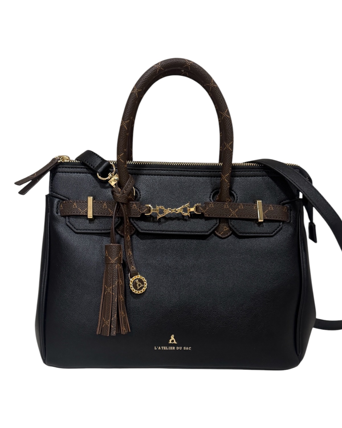 L'ATELIER DU SAC Milady Handbag Marylou 20546-MIL-W6B Black