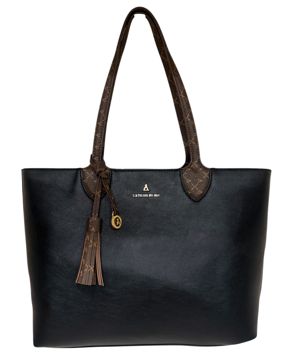 L'ATELIER DU SAC Milady Shopping Bag Jeanette 20541-MIL-W6B Black
