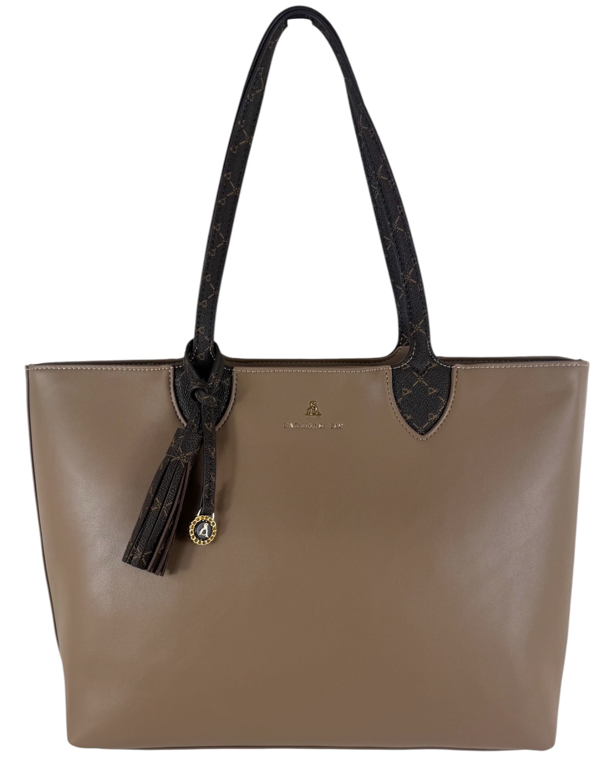 L'ATELIER DU SAC Milady Shopping Bag Jeanette 20542-MIL-W6B Taupe