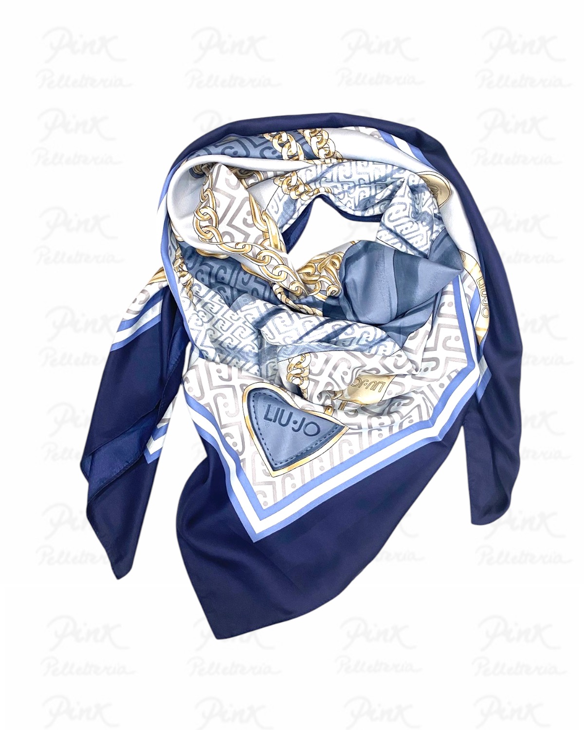 LIU JO Ecs Foulard Fiocco 2A6048T2745 94024 Dress Blue