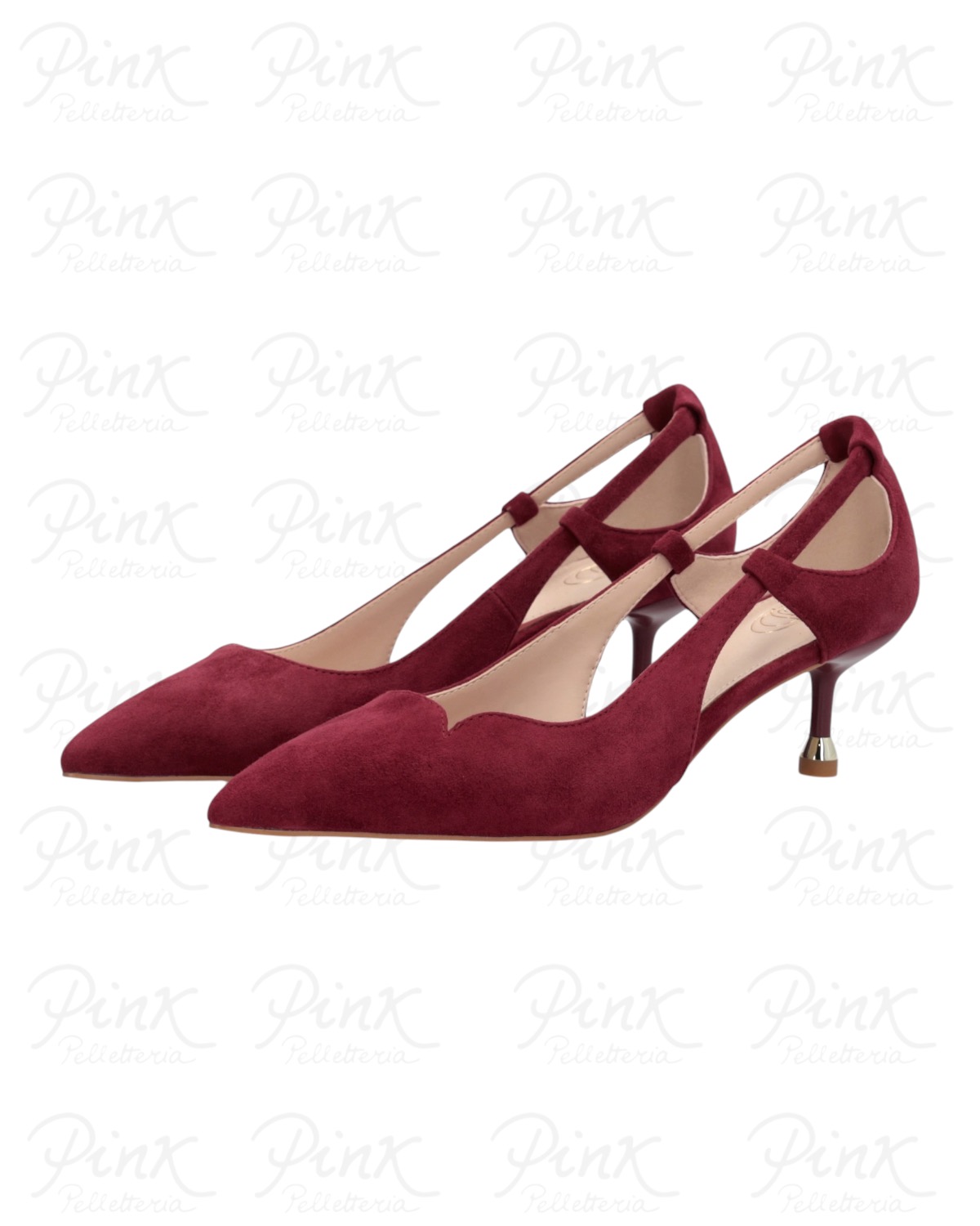LIU JO My Deva 03 Decollete Kid Suede SXX011P0021S1703 Bordeaux - immagine 3