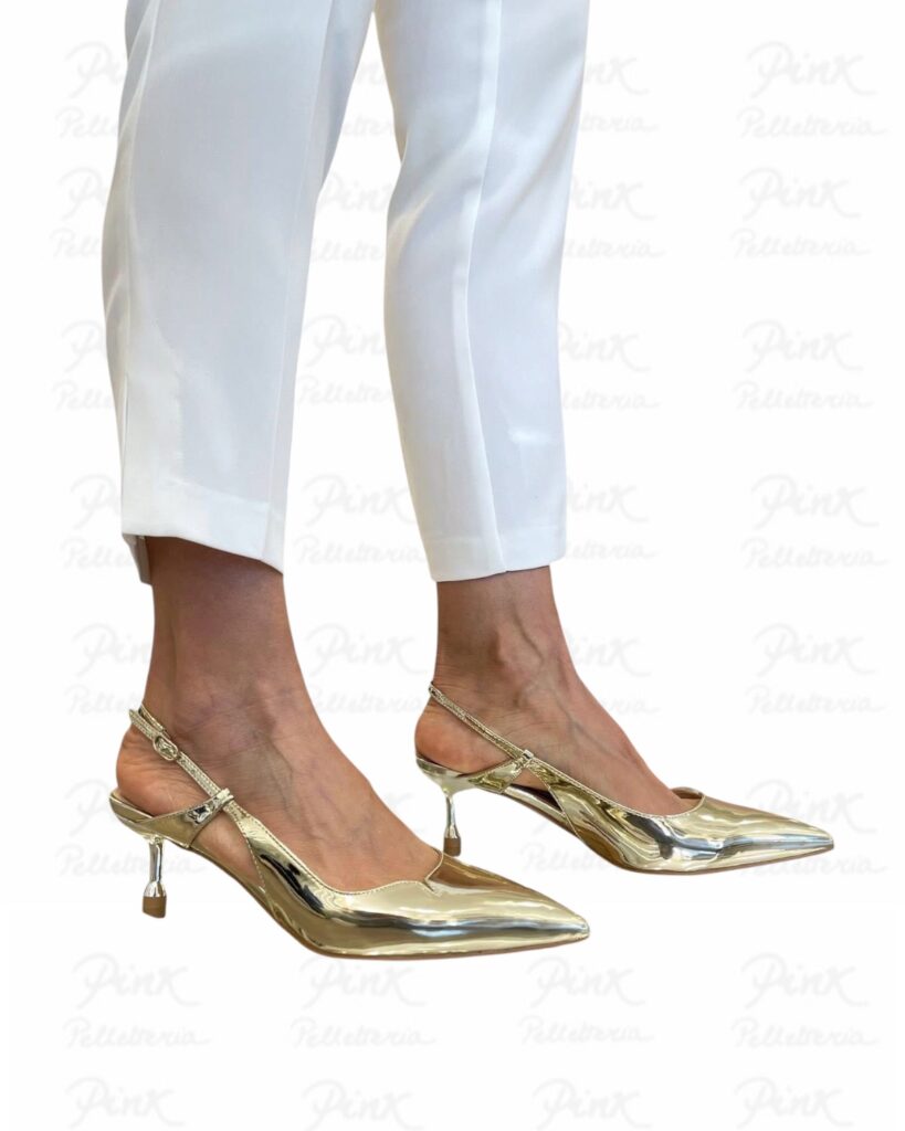 LIU JO My Deva 14 Sling Back SXX015EX02904178 Light Gold