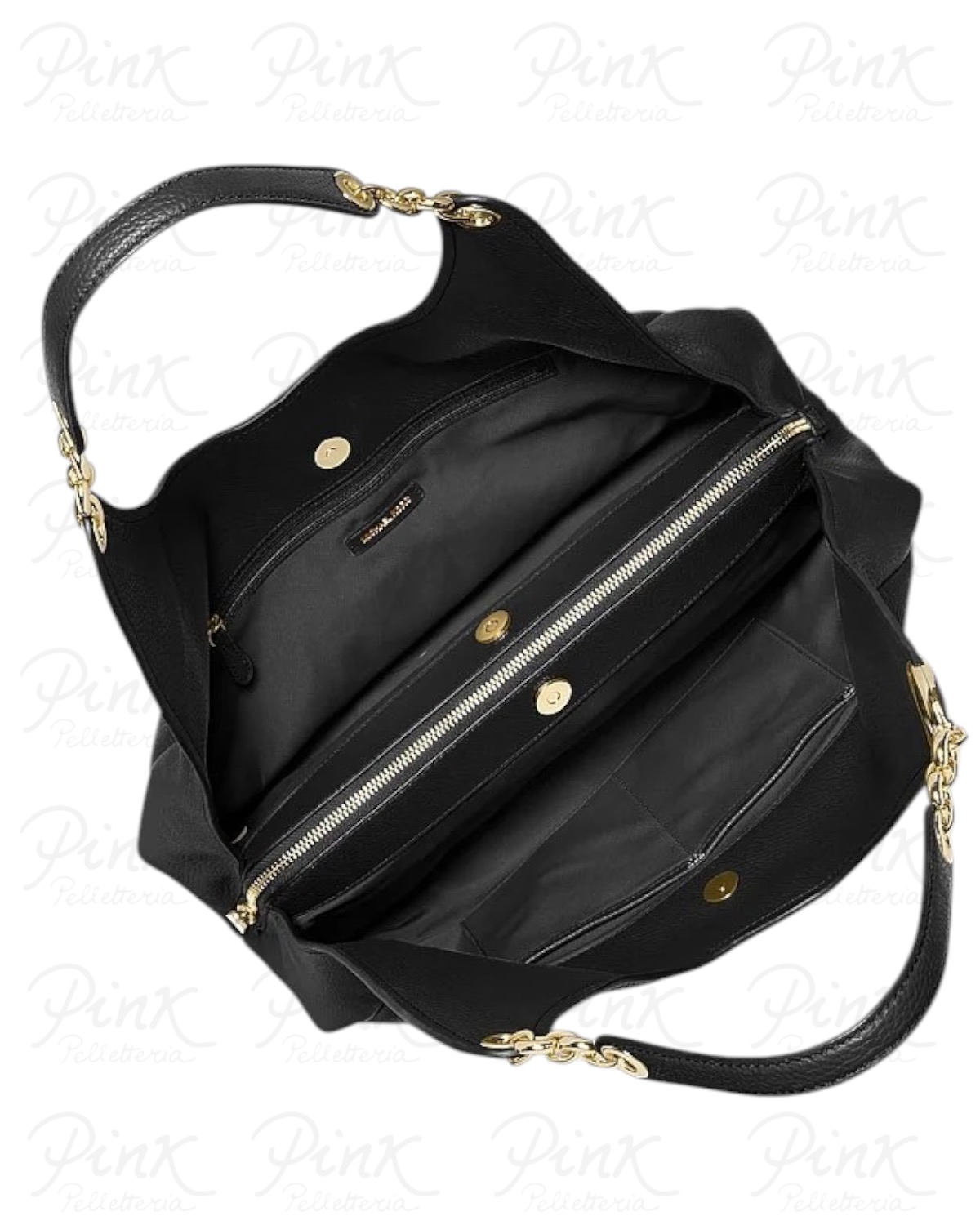MICHAEL KORS Ellie Shoulder Tote 30F6GEJE7L001 Black - immagine 4