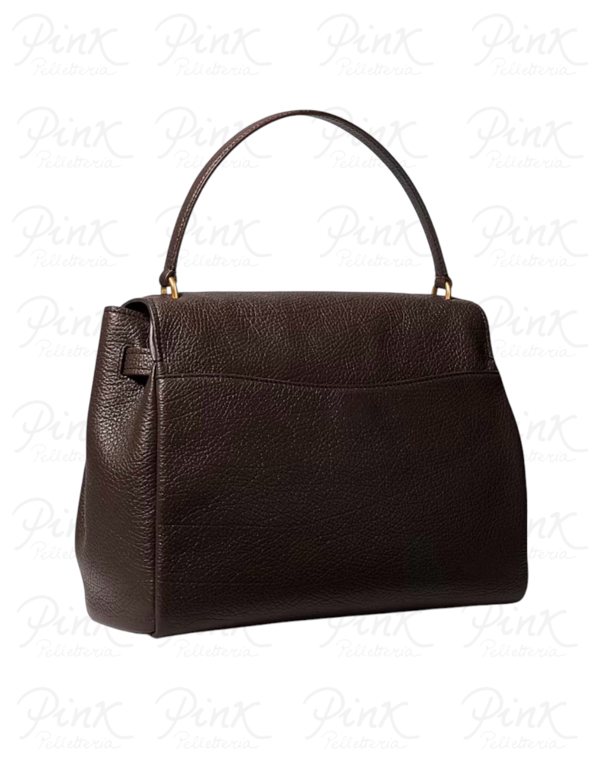 MICHAEL KORS Hamilton Moderne Lg Flap Satchel 30F6ANXS7E251 Chocolate - immagine 4