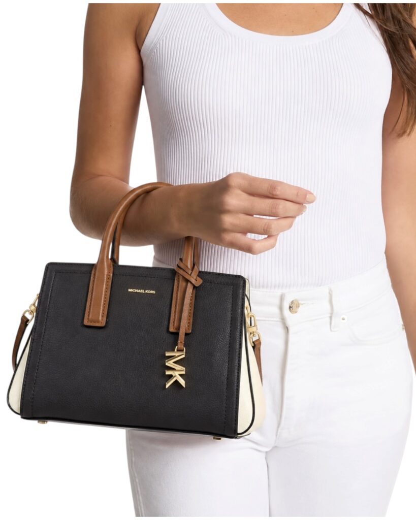 MICHAEL KORS Laila Sm Satchel 30T5G9IS1T240 Chocolate Multi