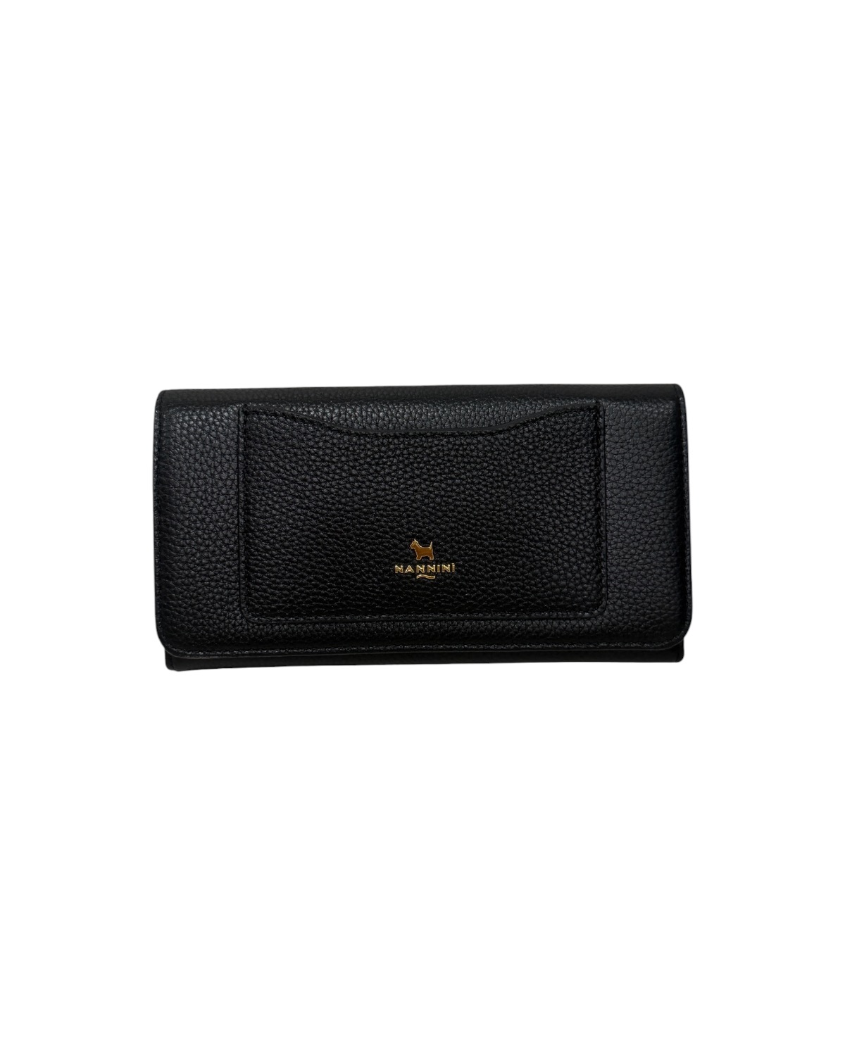 NANNINI Wallis-X Portafoglio in Pelle QB1034 Nero