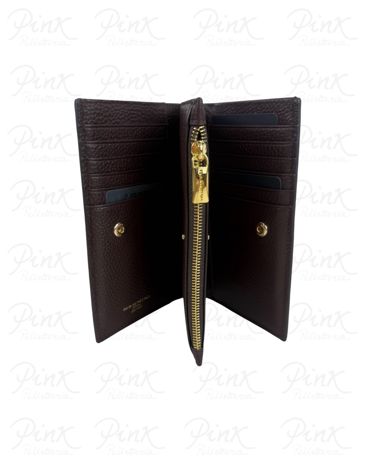 NANNINI Wallis-X Portafoglio in Pelle QB1040 Glace - immagine 2