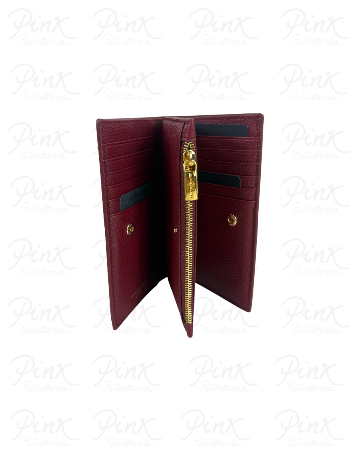 NANNINI Wallis-X Portafoglio in Pelle QB1040 Rubino - immagine 2