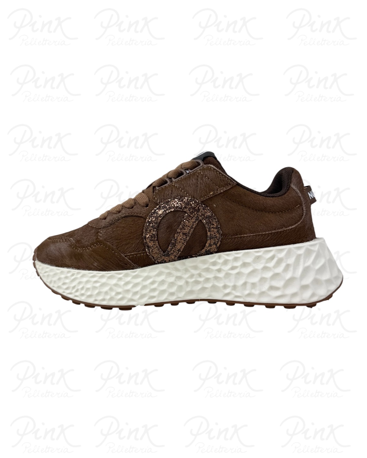NO NAME Carter Jogger Woman Sneaker NNVE1G0408-SB Choco/Bronze - immagine 6