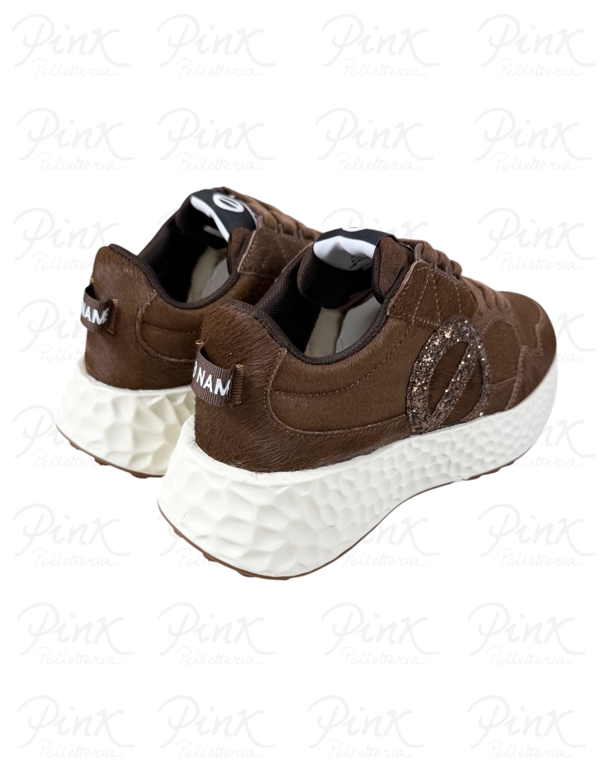 NO NAME Carter Jogger Woman Sneaker NNVE1G0408-SB Choco/Bronze - immagine 4