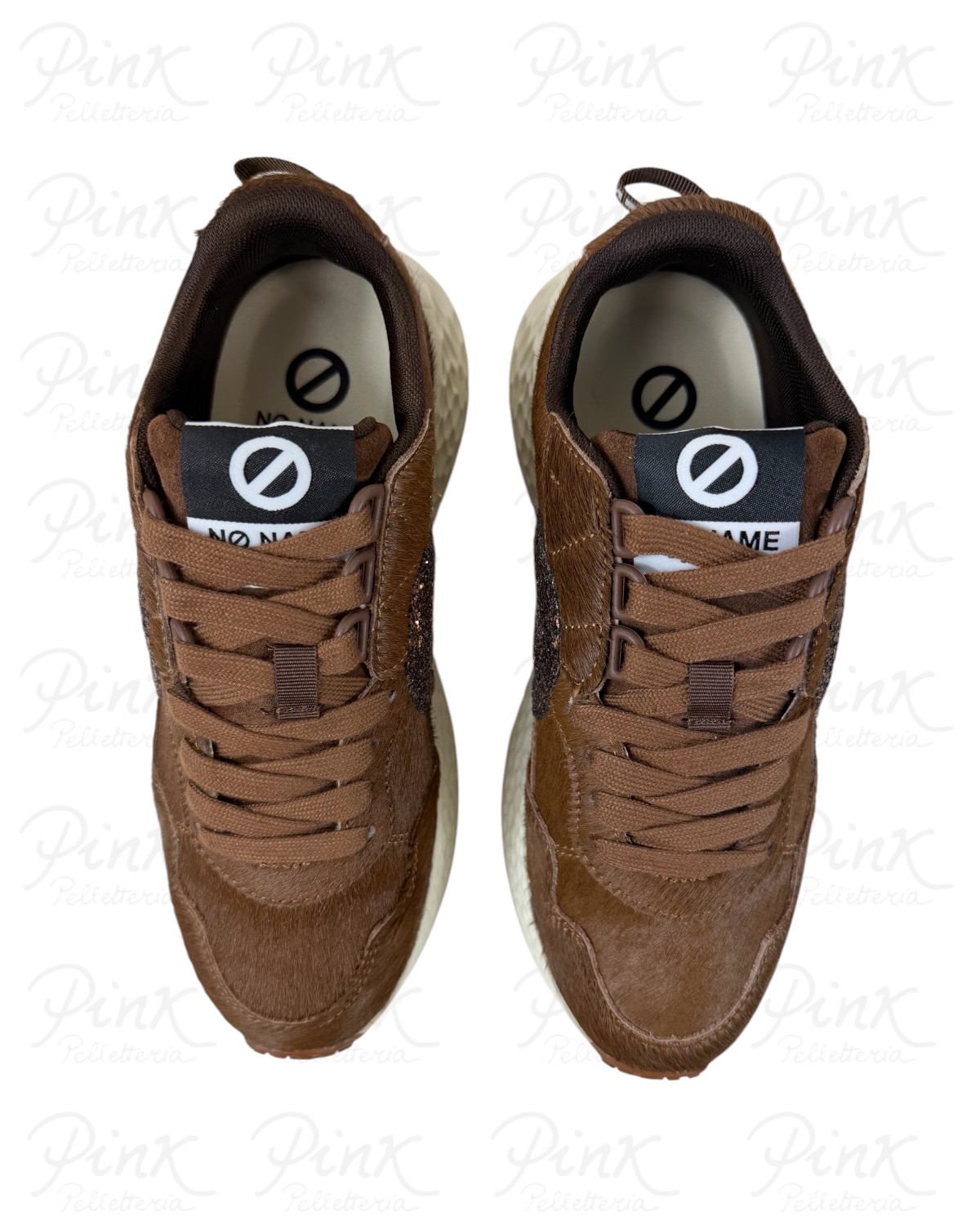 NO NAME Carter Jogger Woman Sneaker NNVE1G0408-SB Choco/Bronze - immagine 5