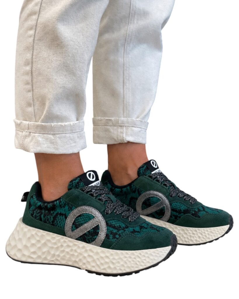 NO NAME Carter Jogger Woman Sneaker NNVE3601EA Emeraude/Emeraude