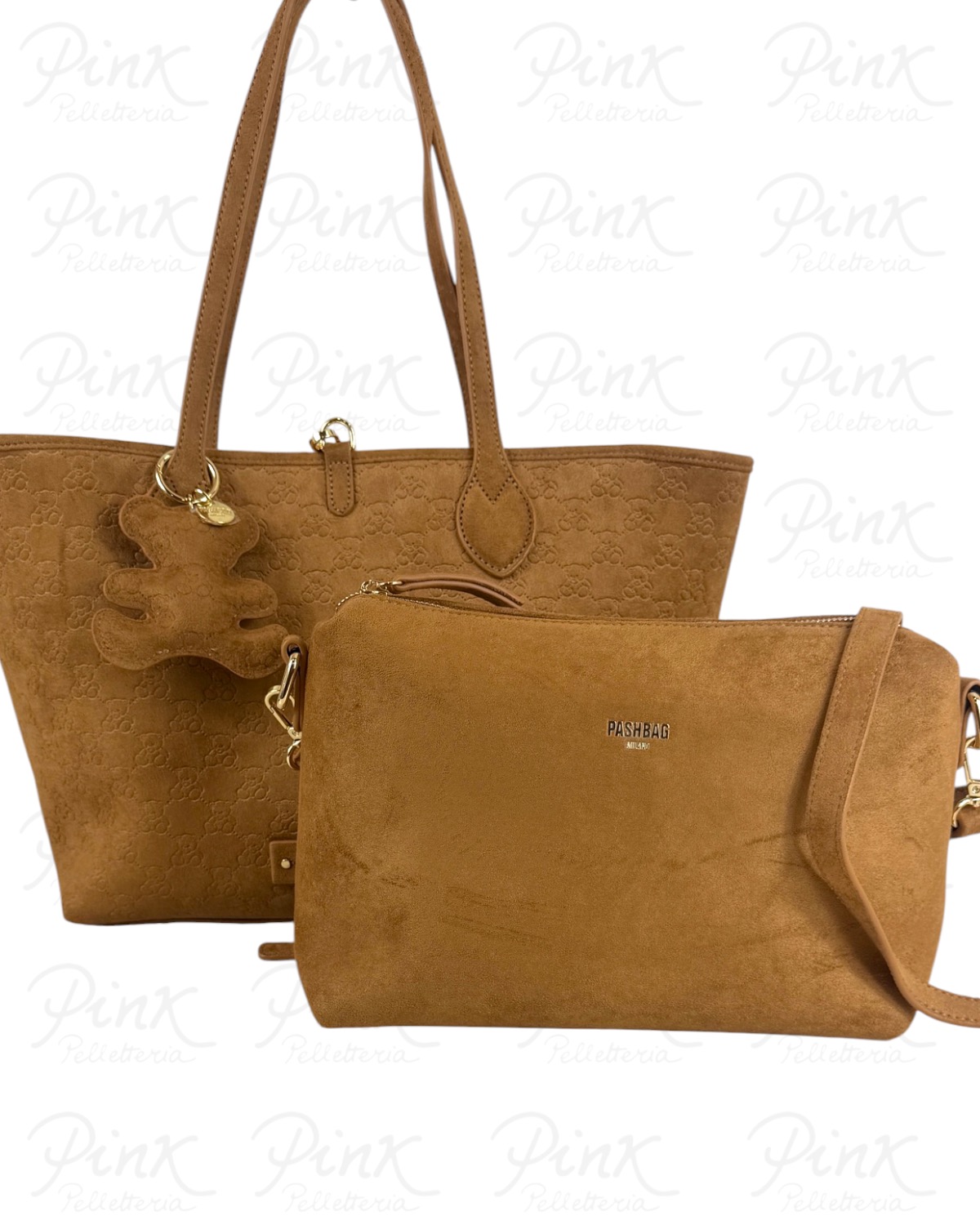 PASHBAG Soho Touch Shopping Bag Davina 20366-SOH-W6B-P Camel - immagine 3