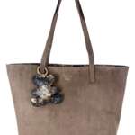 PASHBAG Venom Shopping Bag Kate Suede 20237-VEN-W6B-P Taupe