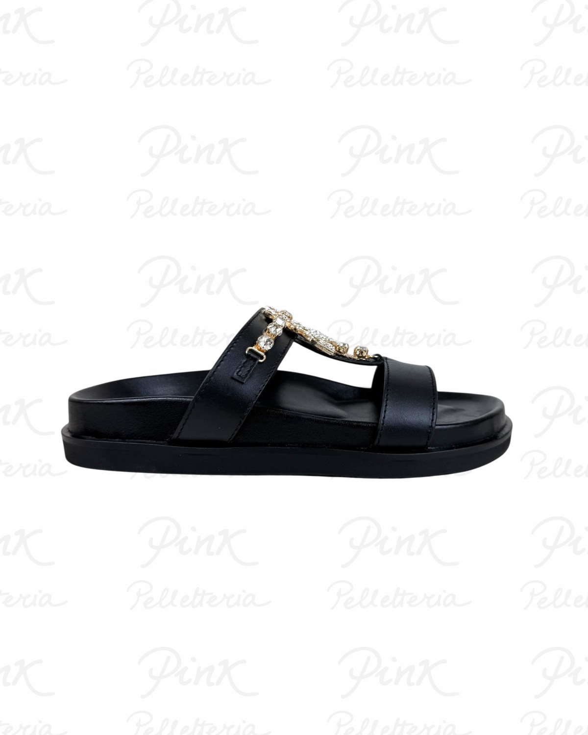PATRIZIA PEPE Flybirklux Sandalo Fly PJ409.31 Nero
