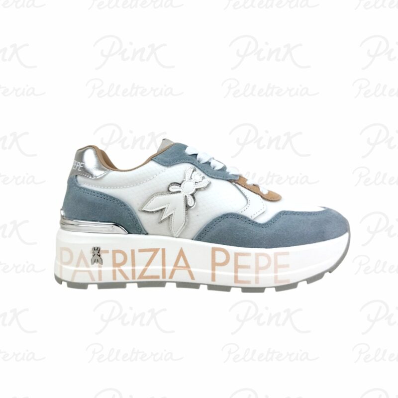 PATRIZIA PEPE Flyhirunner Sneaker PJ369.14 Sky