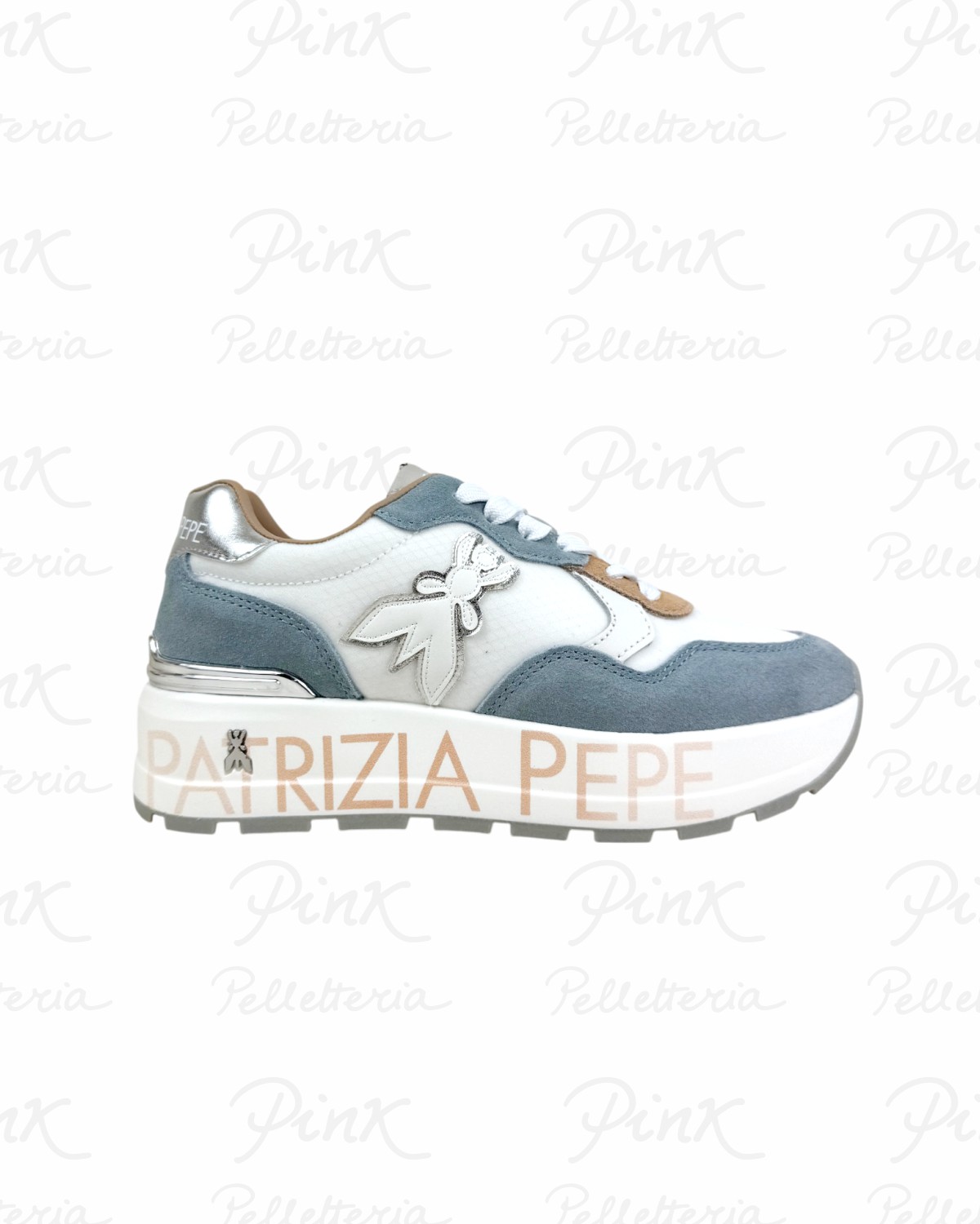 PATRIZIA PEPE Flyhirunner Sneaker PJ369.14 Sky