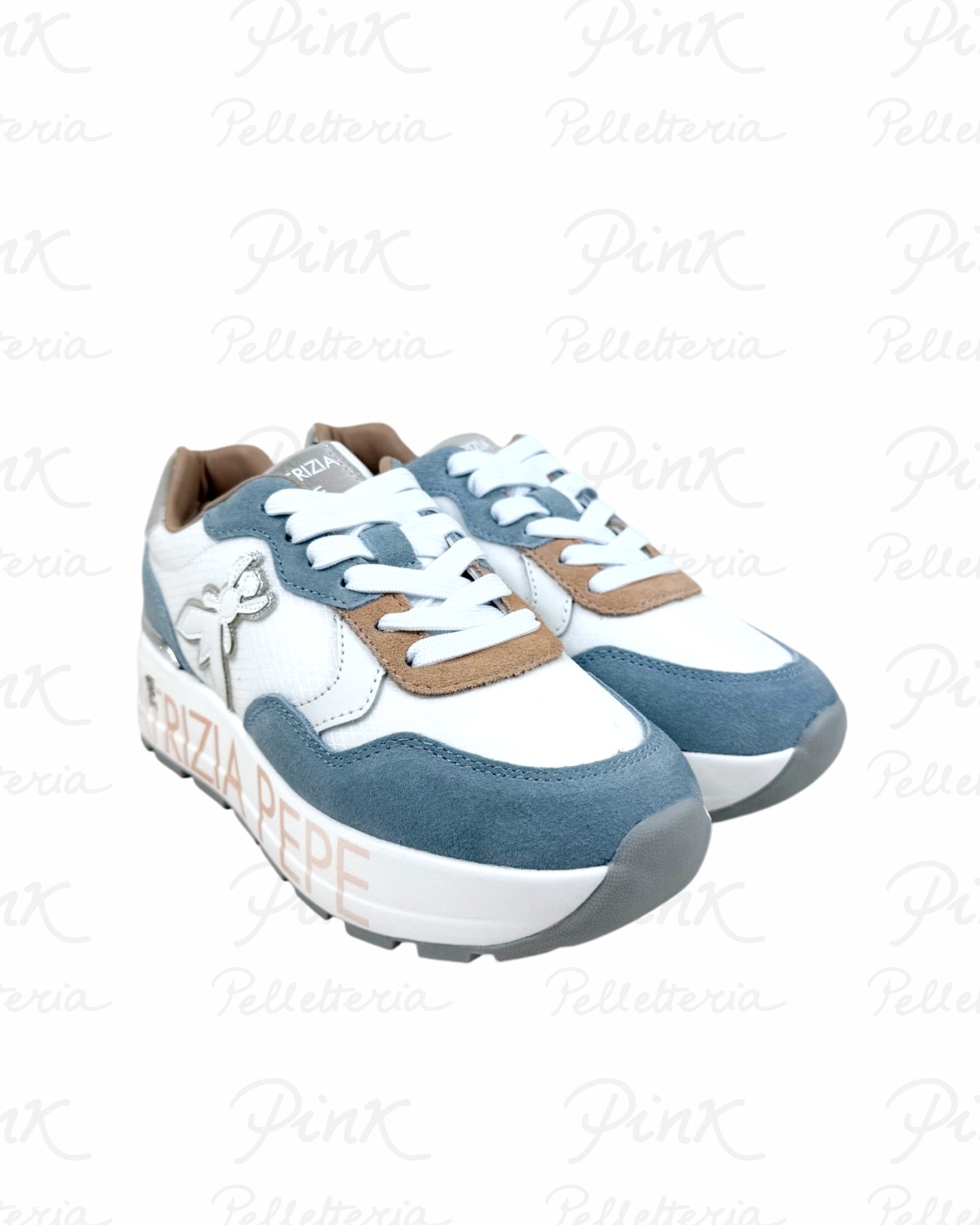 PATRIZIA PEPE Flyhirunner Sneaker PJ369.14 Sky