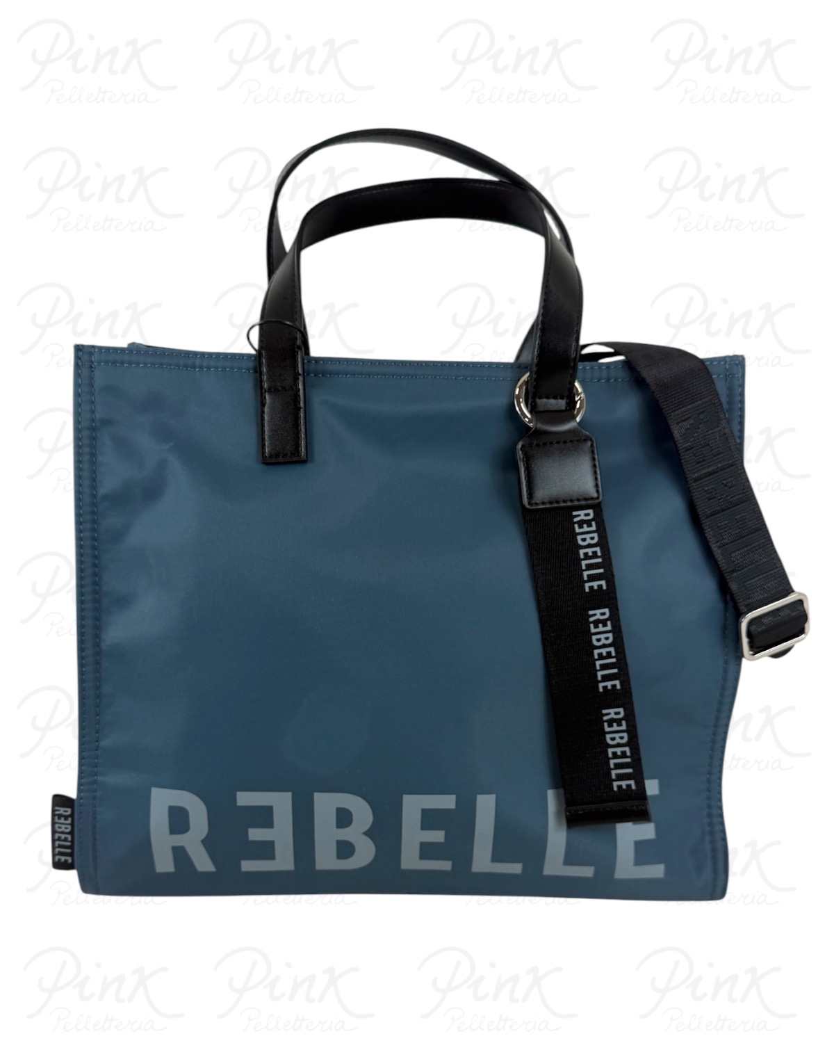 REBELLE Electra Nylon Tote c/Tracolla REB0082-T0001-0123 Shark