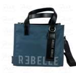 REBELLE Poppy Nylon Tote c/Tracolla REB0083-T0001-0123 Shark