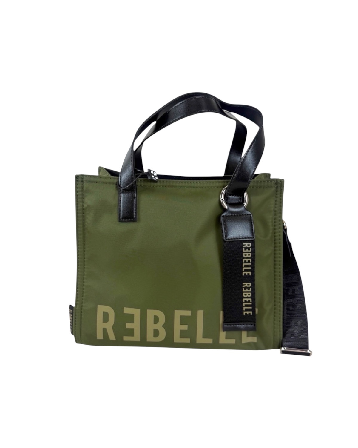 REBELLE Poppy Nylon Tote c/Tracolla REB0083-T0001-0187 Lizard