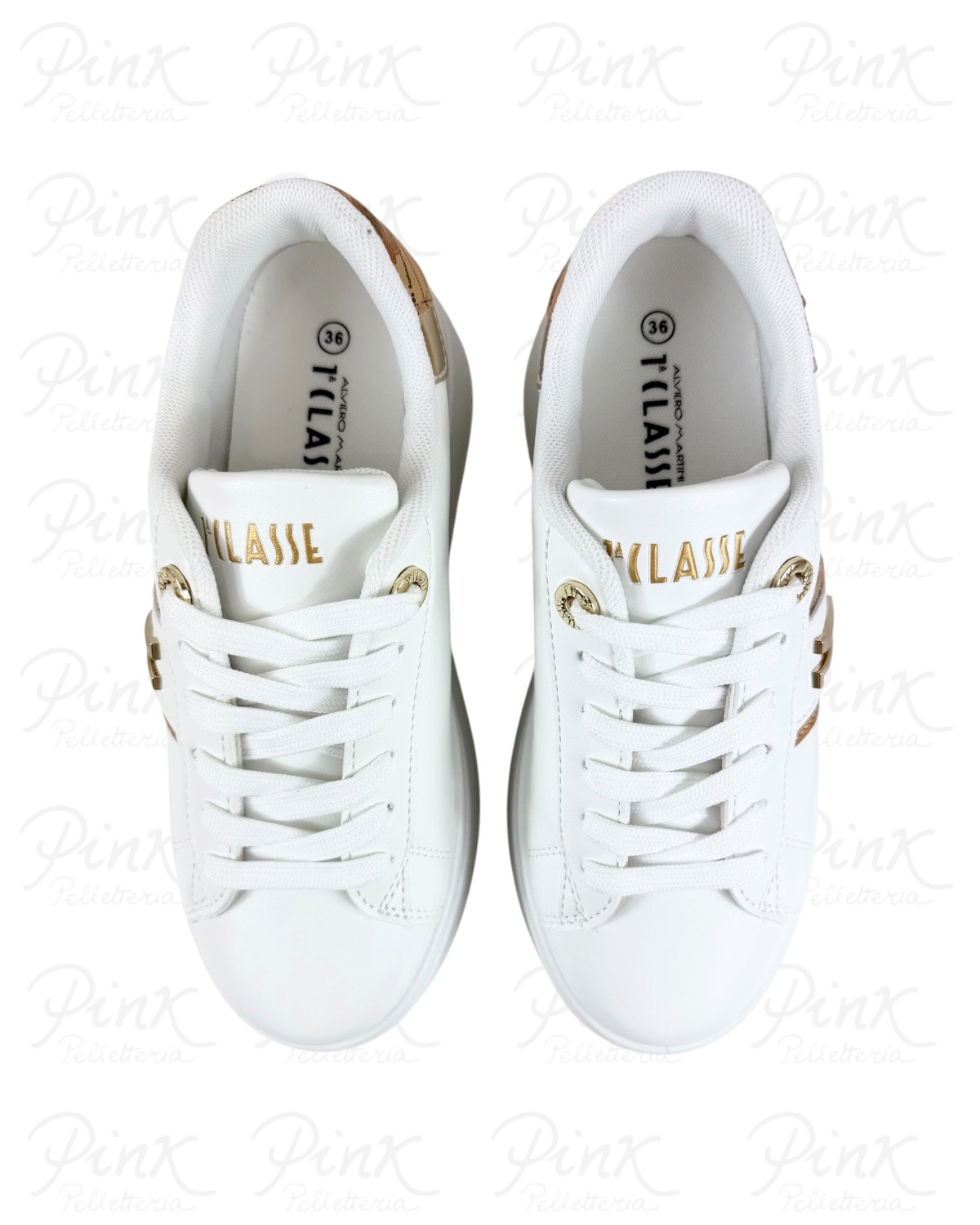 ALVIERO MARTINI PRIMA CLASSE Sneaker 1624-300E-0900 Bianco - immagine 5