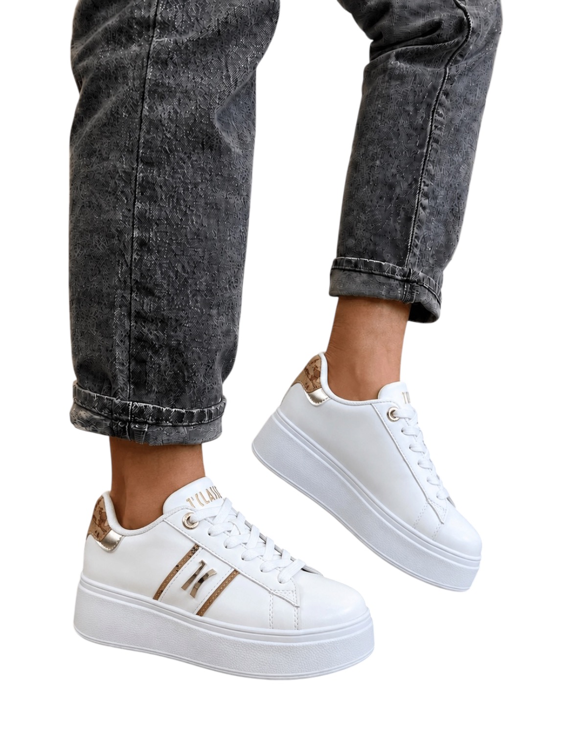 ALVIERO MARTINI PRIMA CLASSE Sneaker 1624-300E-0900 Bianco - immagine 2
