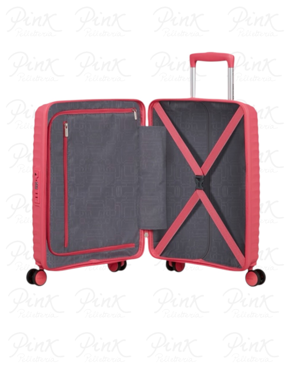 AMERICAN TOURISTER Diablast Spinner 55/20 Tsa MK2*90001 159573 Pink Glitch - immagine 3