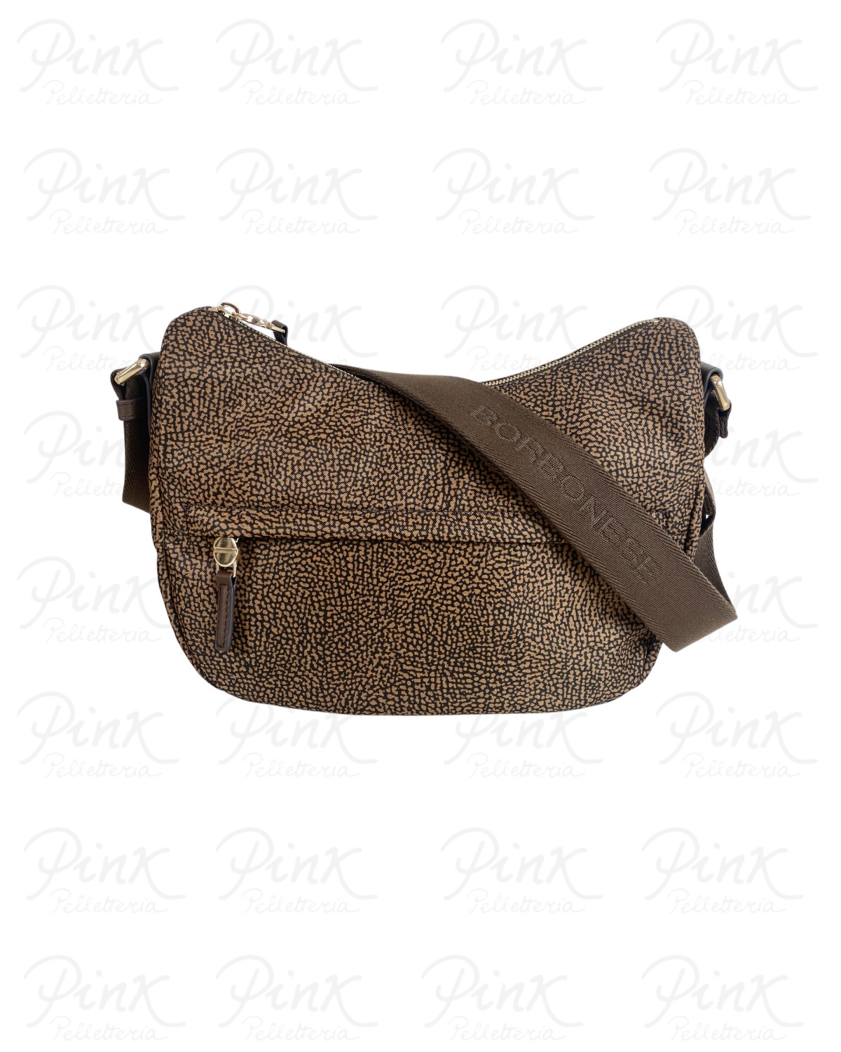 BORBONESE B-Club Borsa Luna Small 91010339X95 264 Castagno