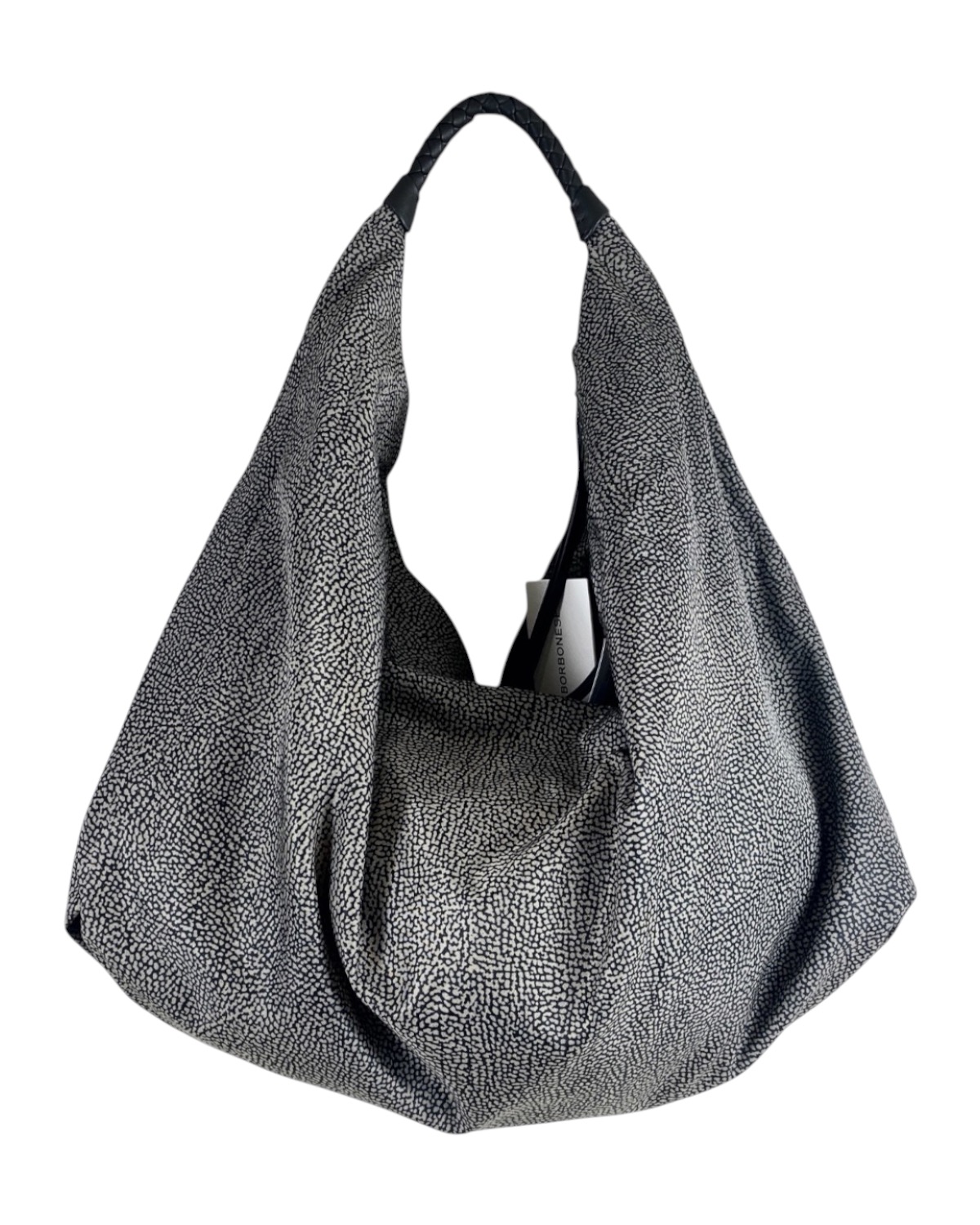 BORBONESE Plie Borsa Hobo M. 910102060195 M32 Catrame