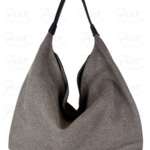 BORBONESE Plie Borsa Hobo M. 910103730299 284 Castoro/Ebano