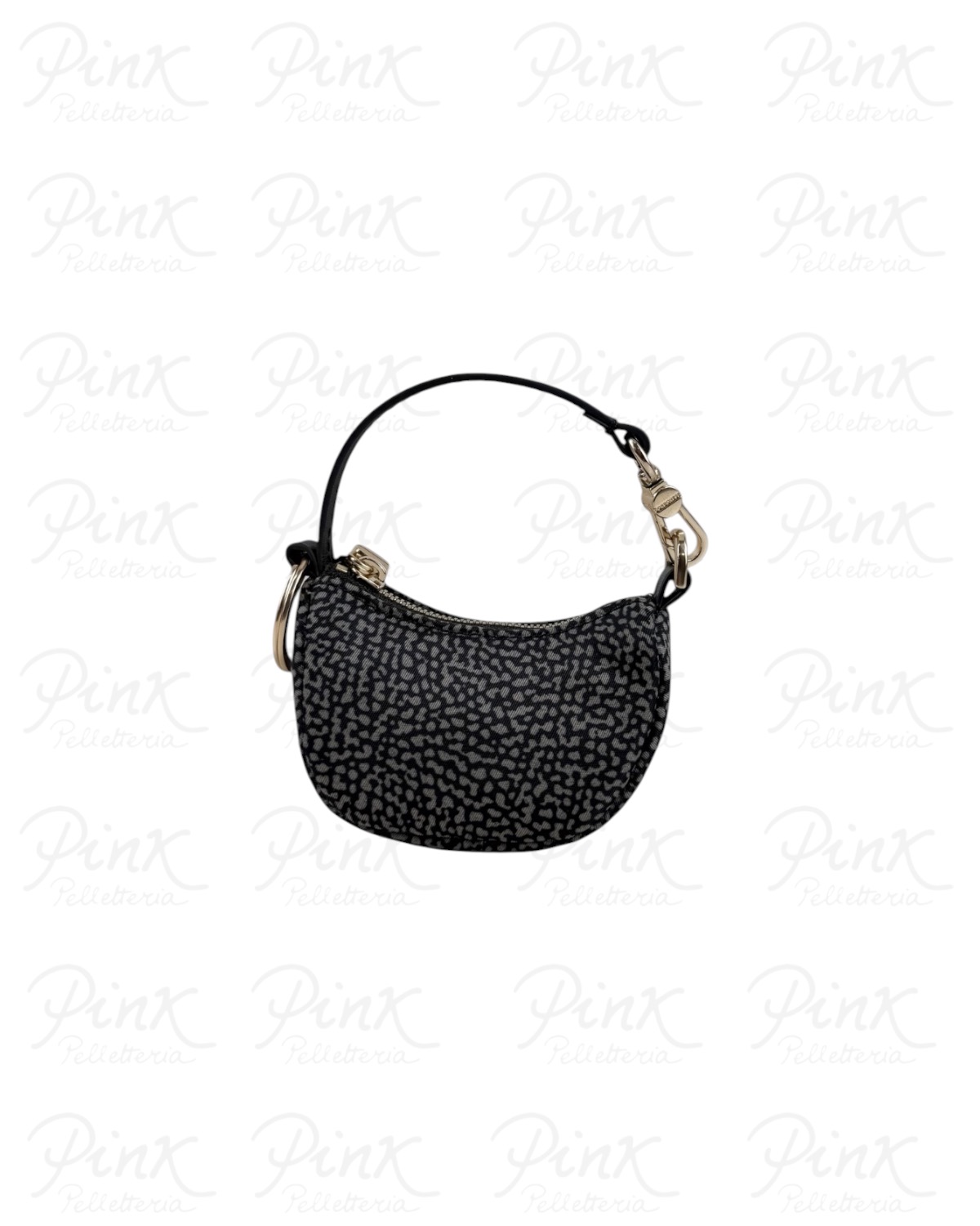 BORBONESE Portachiavi Luna Bag 910700090201 M32 Catrame